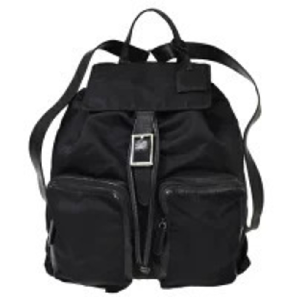 Gucci Backpack GG Black Leather